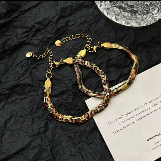 Tiger Print Bracelet